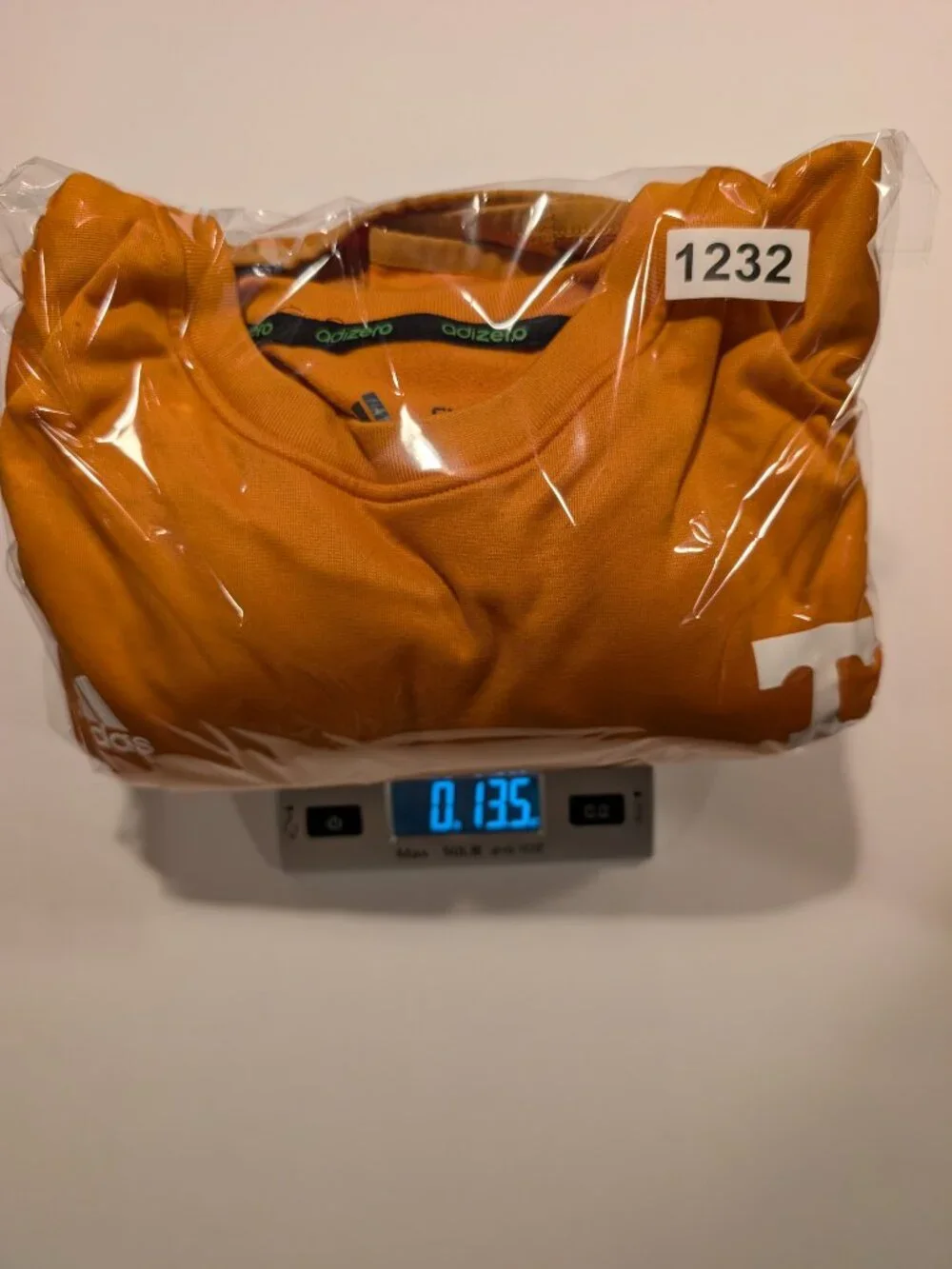 ADIDAS Tennessee Volunteers Adizero Men XXL ClimaWarm Long Sleeve Shirt GO VOLS